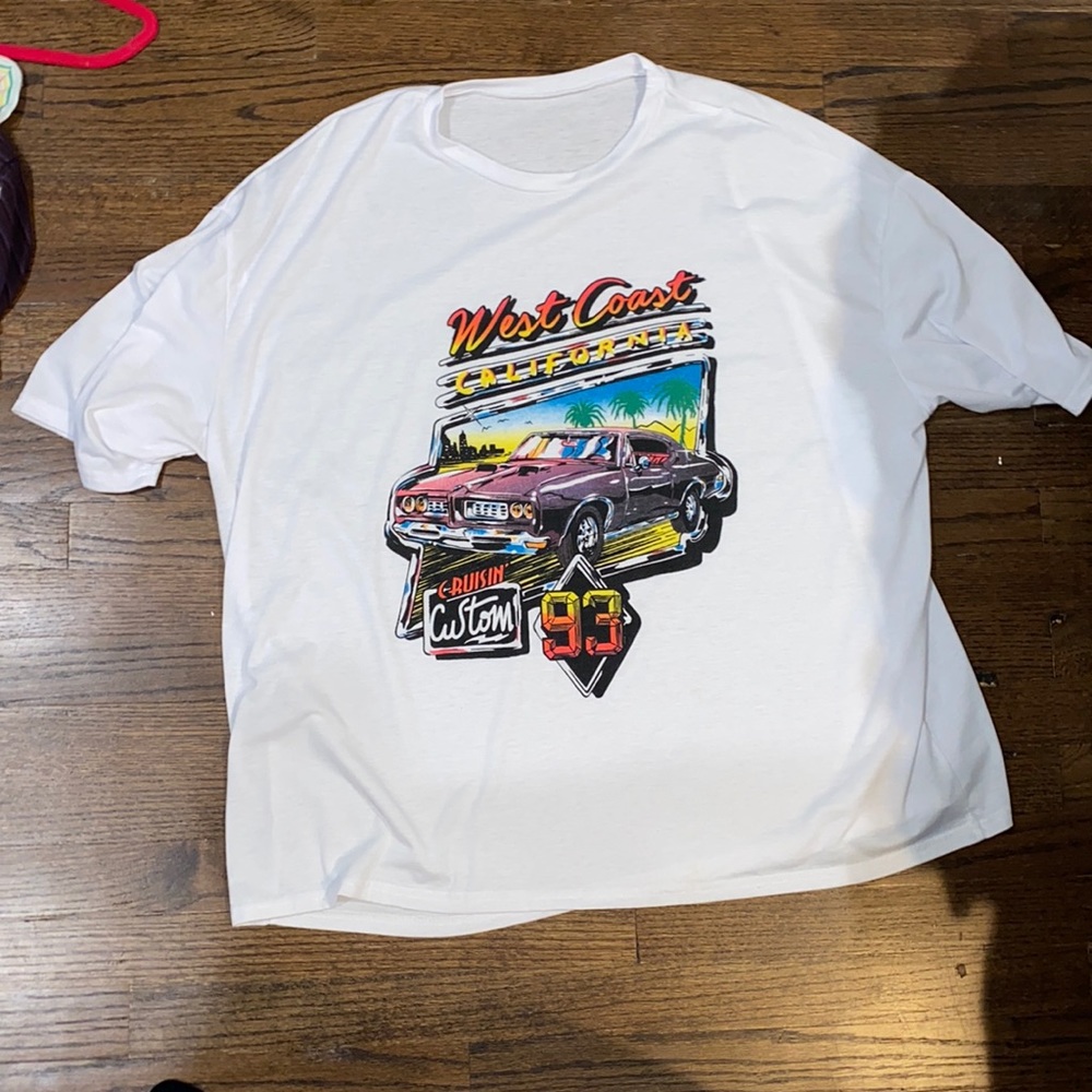 Oversized shein t shirt